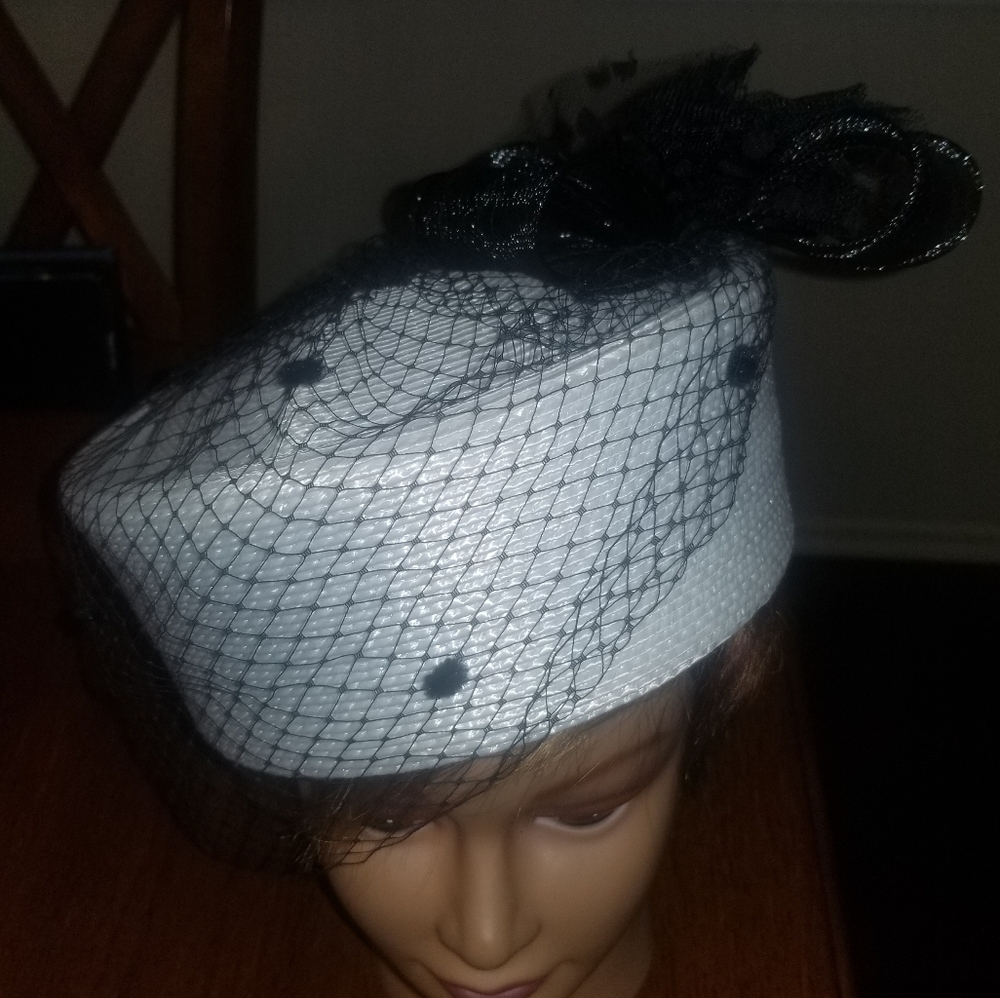Vintage pill box hat